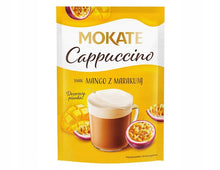 Load image into Gallery viewer, Mokate Kawa Cappuccino O Smaku Mango Marakuja 40g