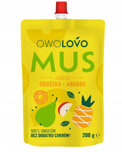 Load image into Gallery viewer, Mus Jabłko Gruszka Ananas 200g