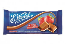 Load image into Gallery viewer, E. Wedel Czekolada Mleczna Truskawkowa 100G