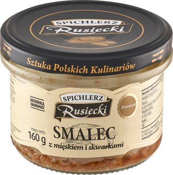 Spichlerz Rusiecki Pamapol Smalec Z Mięskiem I Skwarkami 160 g