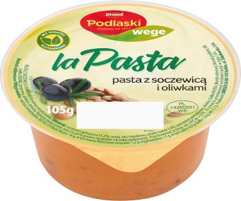 Drosed Pasta Z Soczewicą I Oliwkami 105g