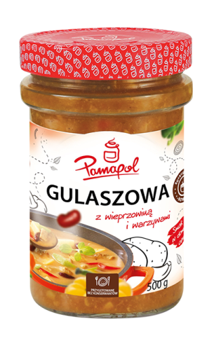 Pamapol Zupa Gulaszowa Z Wieprzowiną 500g