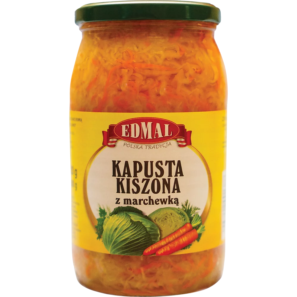 Edmal Kapusta Kiszona Z Marchewką  820g