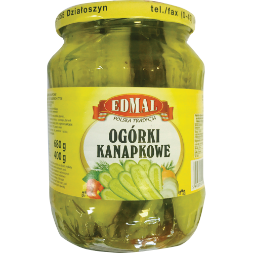 Edmal Ogórki Kanapkowe 720ml