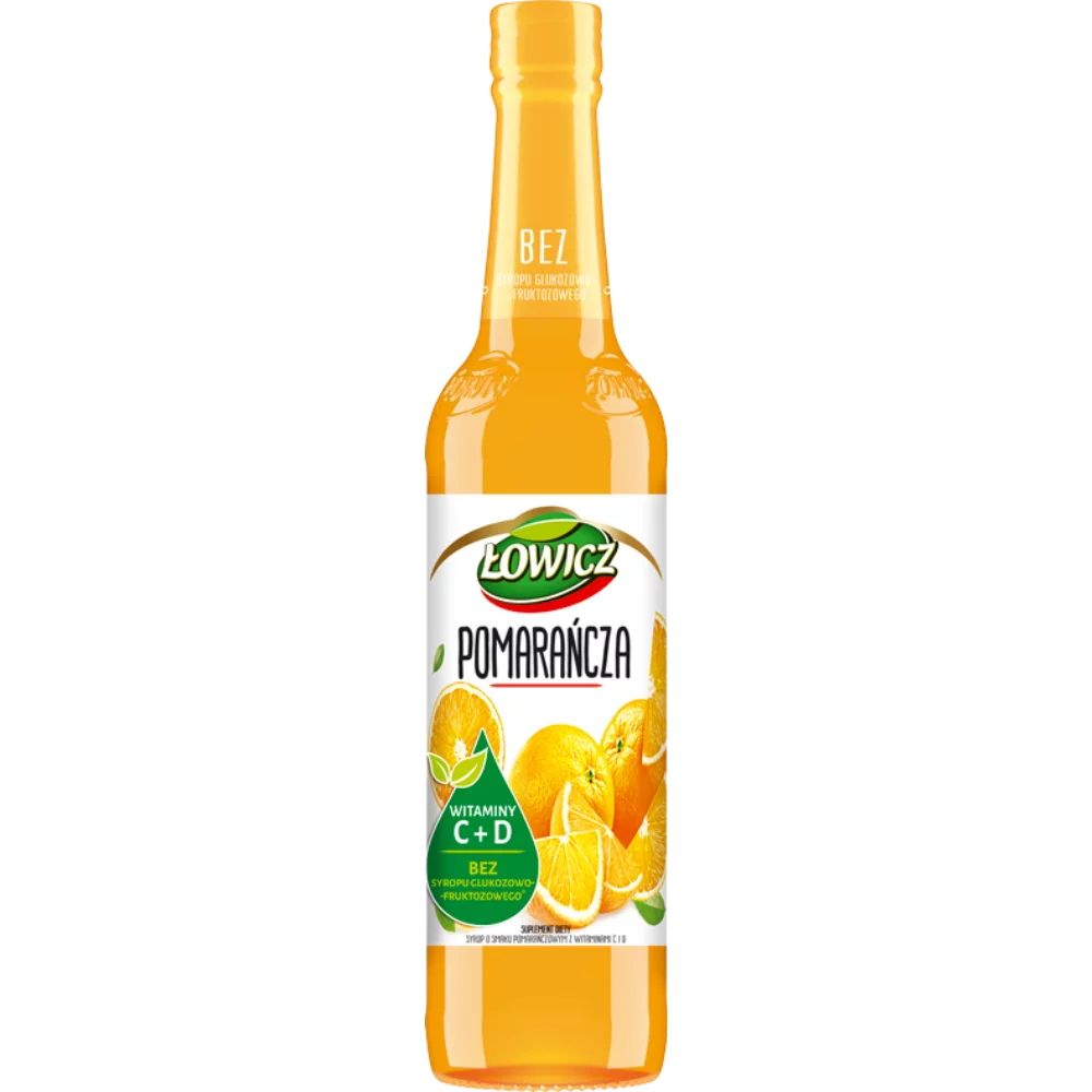 Łowicz Syrop Pomarańcza 400ml