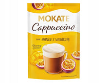 Load image into Gallery viewer, Mokate Kawa Cappuccino O Smaku Mango Marakuja 40g
