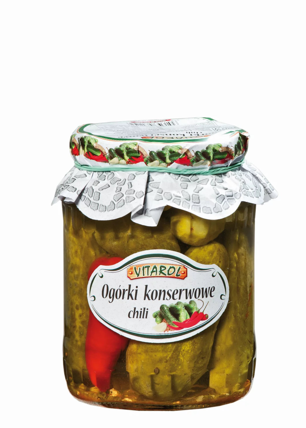 Vitaro lOgórki Konserwowe Chili 650g