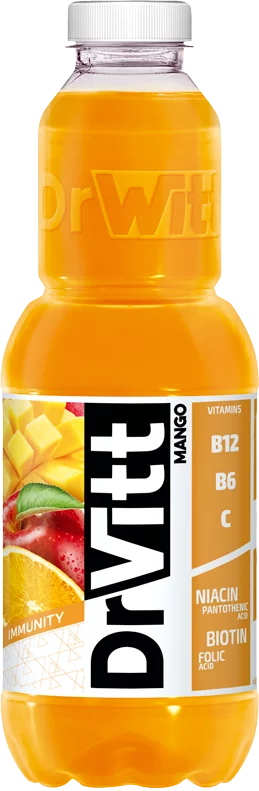 Dr Witt Napój Premium Odporność Mango-Jabłko- Pomarańcza 1l