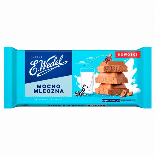 Wedel Czekolada Mocno Mleczna 80g
