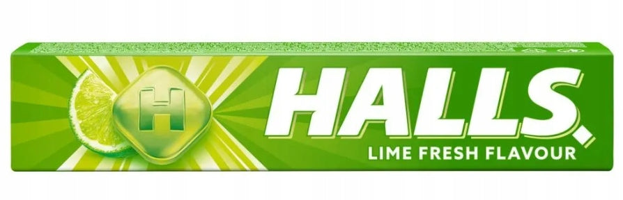 Halls Cukierki O Smaku Limonki 33,5g