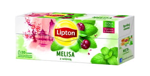 Lipton Herbata Ziołowa Melisa Z Wiśnią 24g