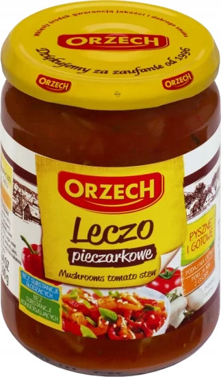 Orzech Leczo Pieczarkowe 500g