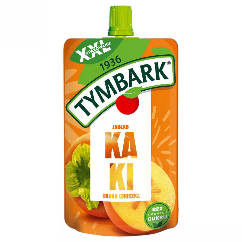 Tymbark Mus Exotic Kaki Jabłko Gruszka Banan 200g