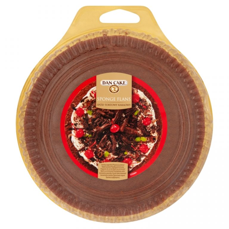 Dan Cake Spody Biszkopt Blaty Tortowe Ciemne 400 g