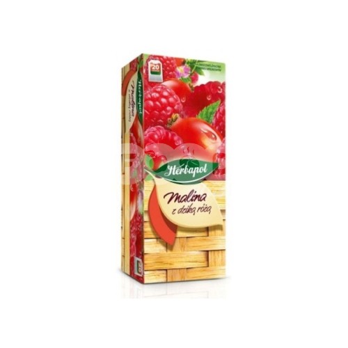 Herbapol Herbata Malina Z Dziką Różą 54g