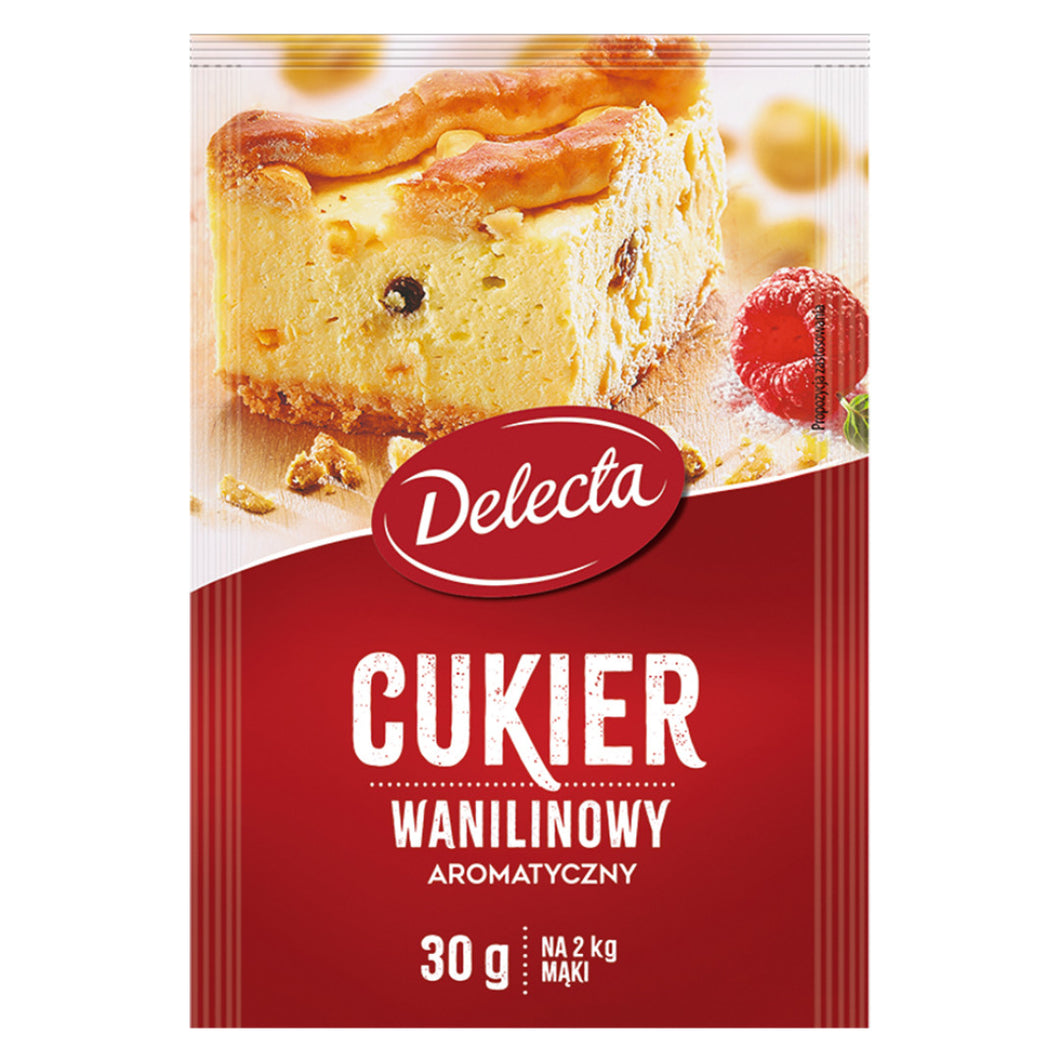 Delecta Cukier Waniliowy 30g