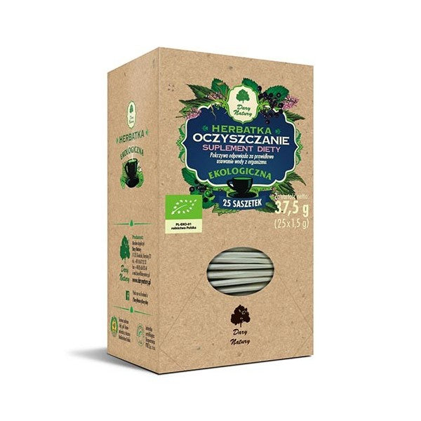 Dary Natury Herbatka Oczyszczanie BIO 37,5g