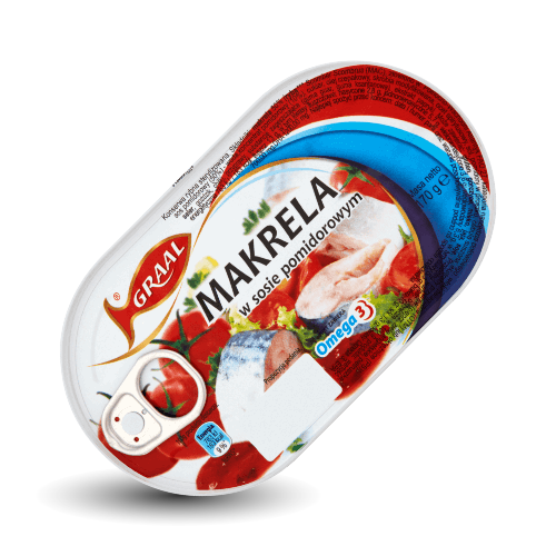 Graal Makrela W Sosie Pomidorowym 170 g