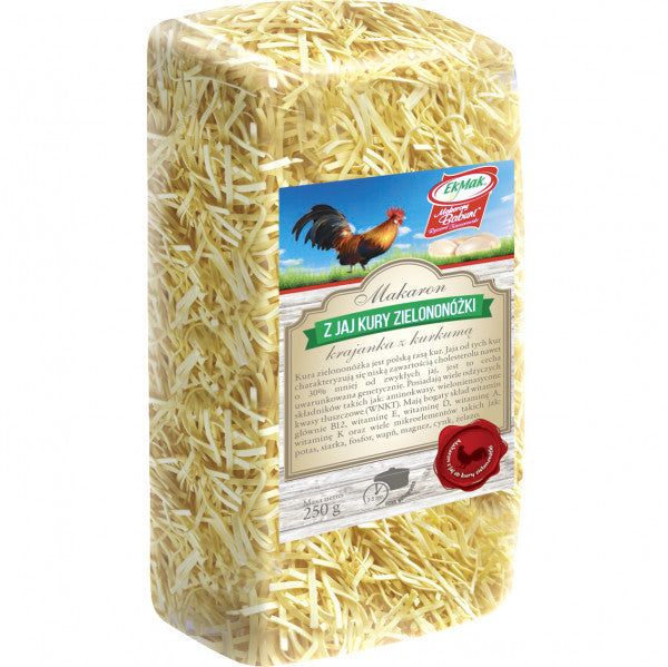 EkMak - Makaron Z Jaj Kury Zielononóżki Krajanka 250g