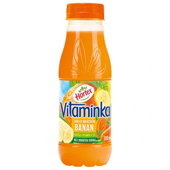 Hortex Vitaminka Banan Marchewka Jabłko 300ml