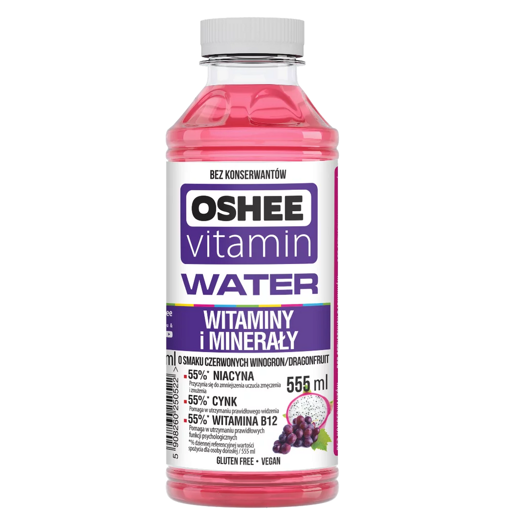 Oshee H2o Slim Jagoda 555ml