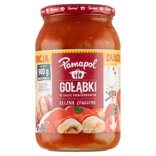 Pamapol Gołąbki W Sosie Pomidorowym Ręcznie Zawijane 900g