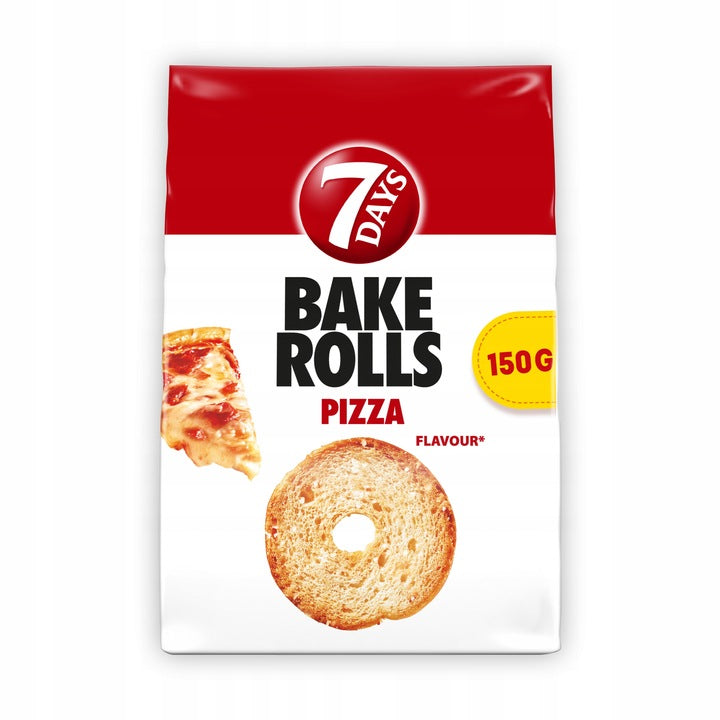Bake Rolls Chrupki Chlebowe Pizza 150g