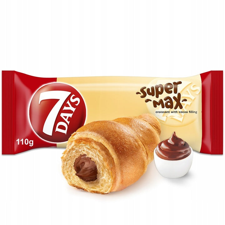 7 Days Rogalik  Z Nadzieniem Kakaowym 110 g
