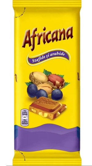 AFRICANA CZEKOLADA BAKALIOWA 80G