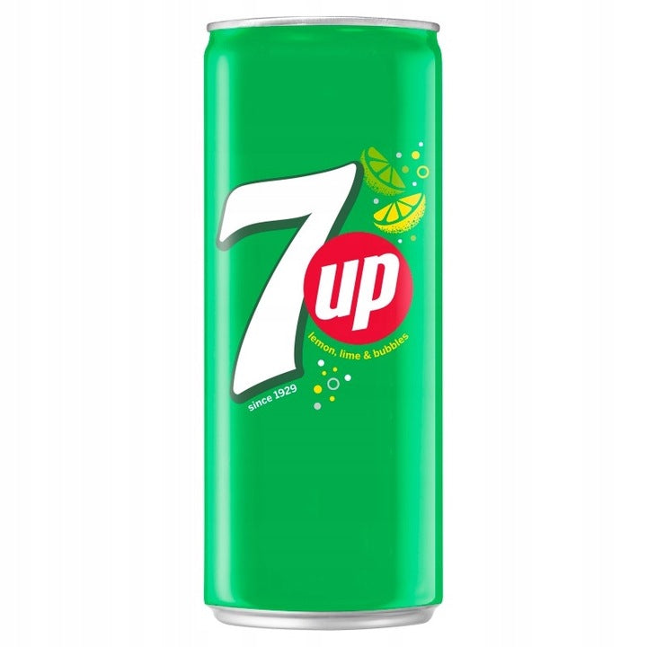 Napój 7UP Gaz Puszka Sleek  330ML