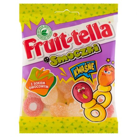 Fruittella Żelki Kwaśne Smoczki 90g