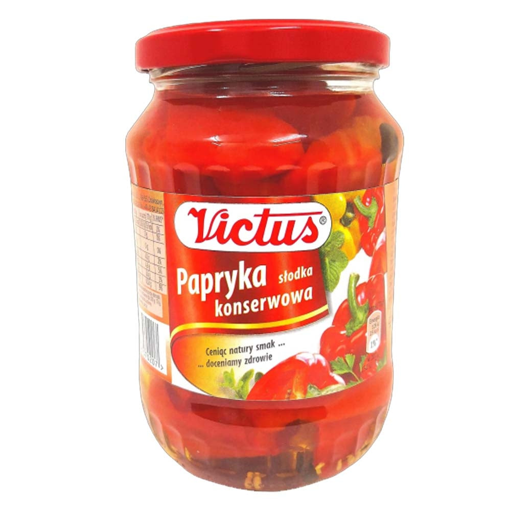 Victus Papryka Słodka Konserwowa 600g
