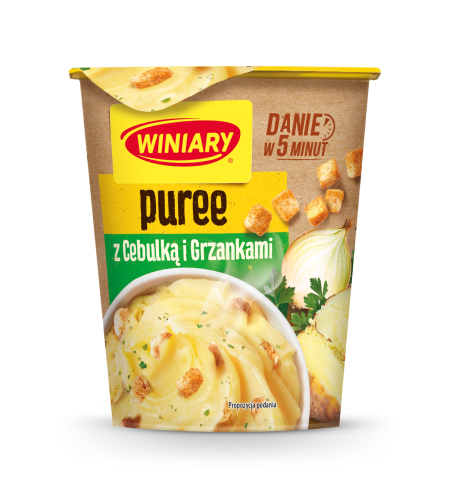 Winiary Danie W 5 Minut Ziemniaki Puree Z Grzankami I Cebulą 59g
