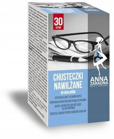 Stella Chusteczki Nawilżane Anna Zaradna Do Okularów 30szt