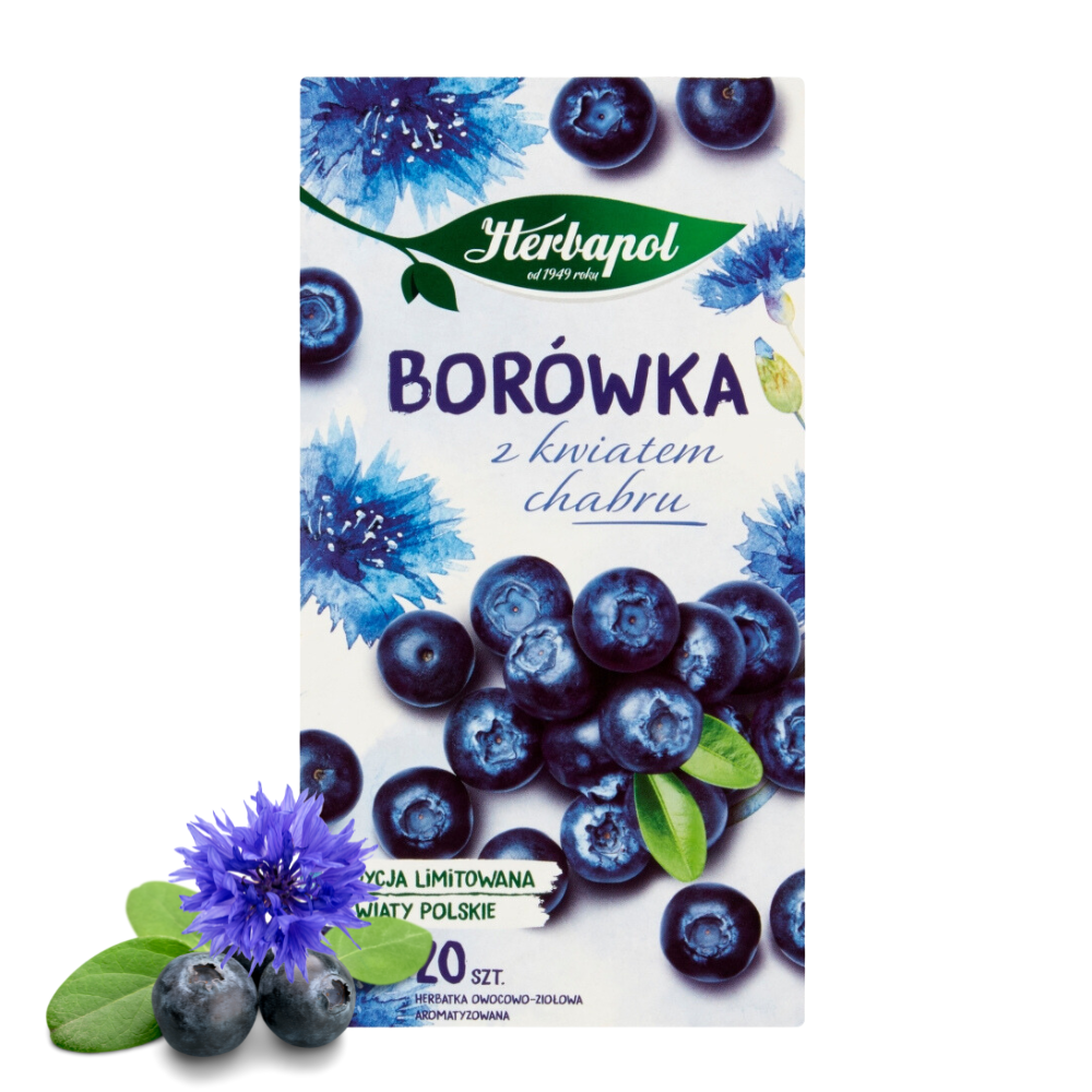 Herbapol Kwiaty Polskie Borówka Z Kwiatem Chabru 46 g