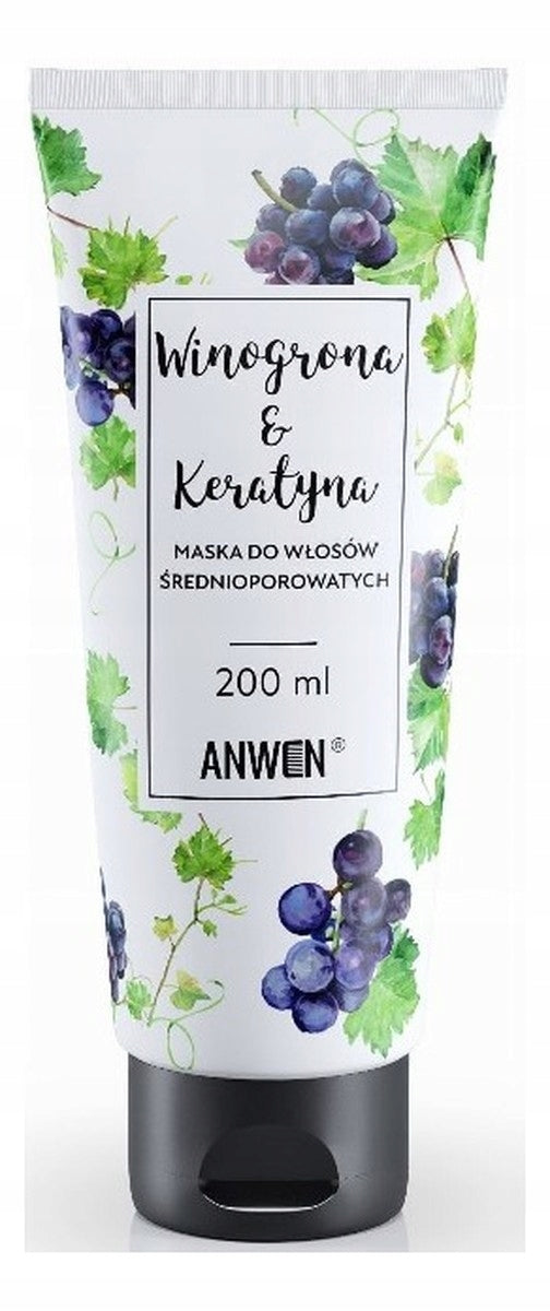 Anven Maska Do Włosów Winogrona I Kreatyna 200ml