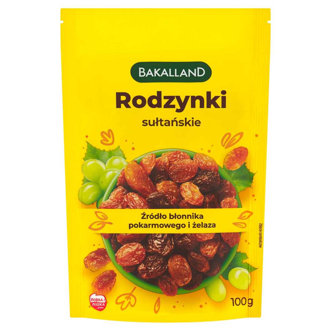 Bakalland Rodzynki Sułtańskie  100G