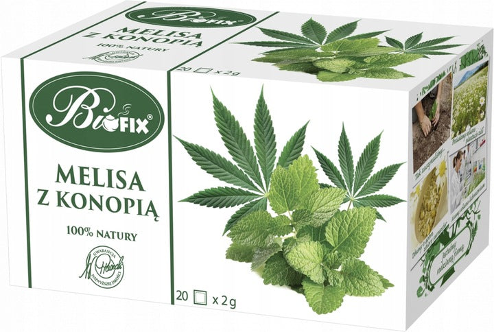 HERBATKA EXP ZIOLOWA MELISA Z KONOPIA 20X2G