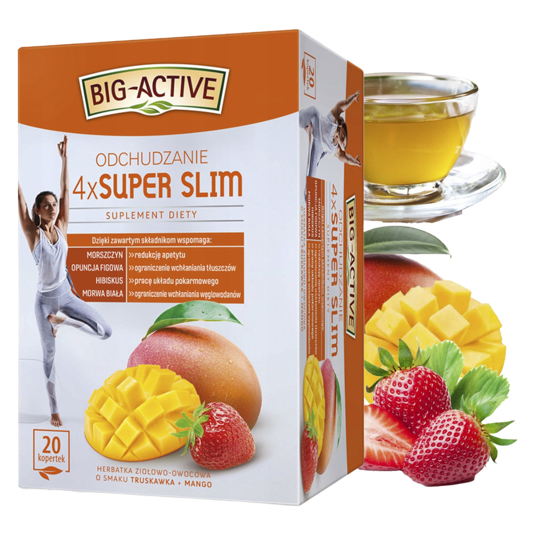 Herbapol Big-Active Odchudzanie 4xSuper Slim 40g