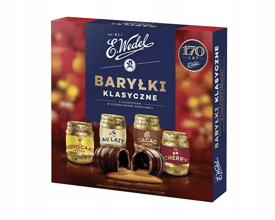 Wedel Bombonierka Baryłki Klasyczne 200g