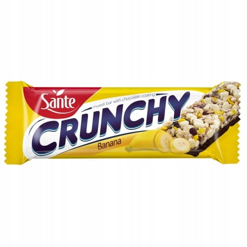 Baton Crunchy Bananowy 40g