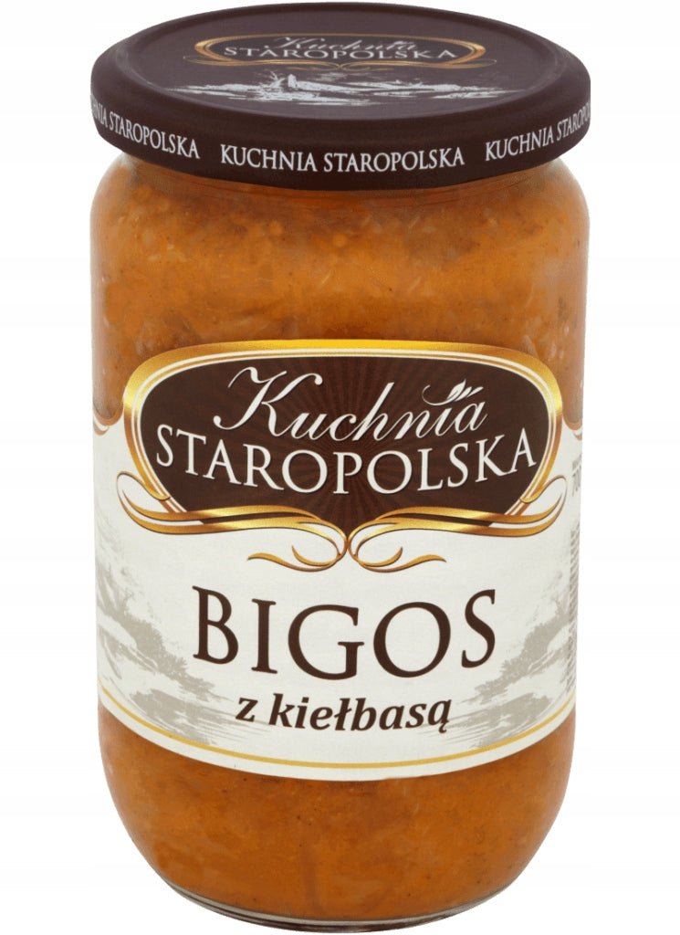 Kuchnia Staropolska Bigos Z Kiełbasą 700g