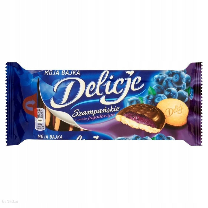 Kraft Delicje Jagodowe 147g