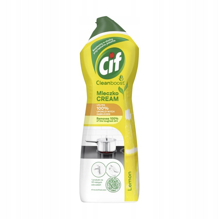 Cif Mleczko Do Czyszczenia Lemon 650ml