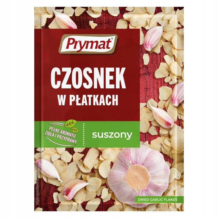 Prymat Czosnek Suszony W Płatkach 15g