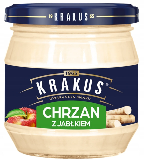Maspex  Chrzan  Krakus Z Jabłkiem 180g