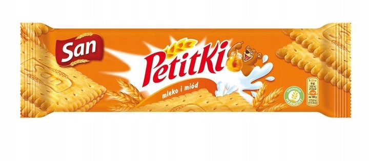 Petitki Mleko I Miód 144g