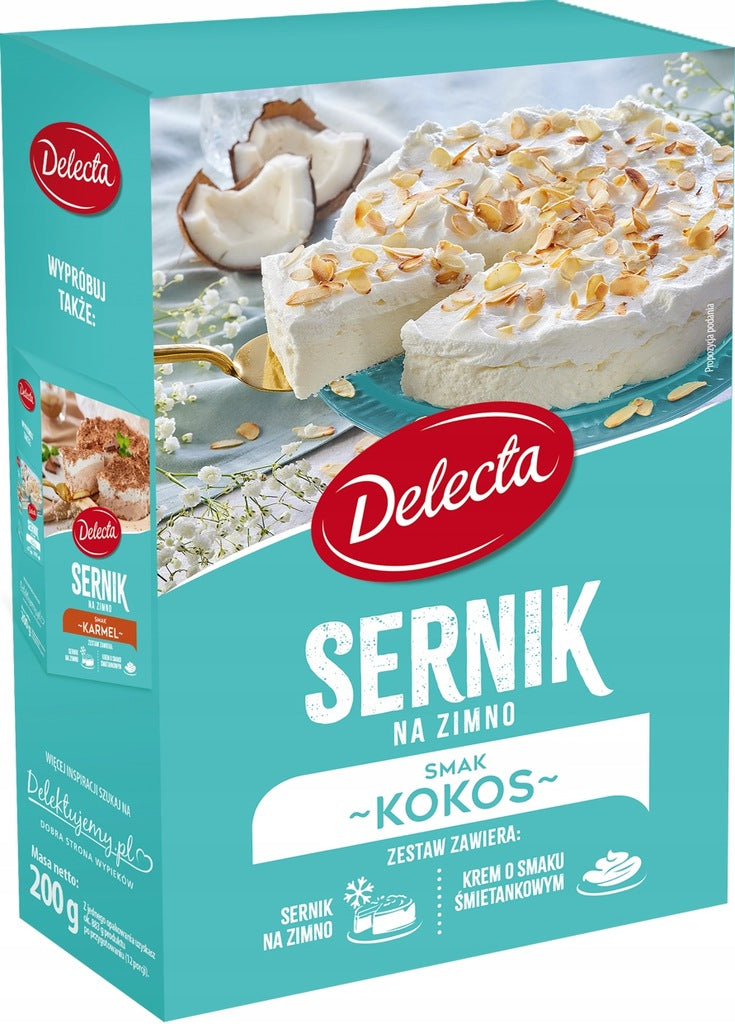 Delecta Sernik Na Zimno Kokos200g