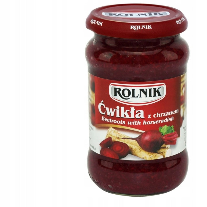 Rolnik Ćwikła Z Chrzanem  Buraki Tarte 350g