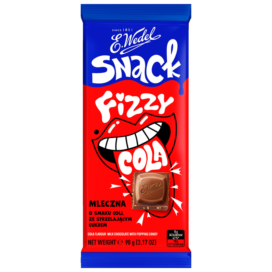 Wedel Czekolada Snack Mleczna Cola 90g